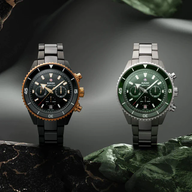 ラドー 新作「キャプテンクック ハイテクセラミック クロノグラフ」が体現する力強さと洗練