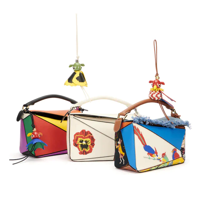 ロエベ パズルバッグ10周年記念、アイコニックな復刻と新作コレクションが集結