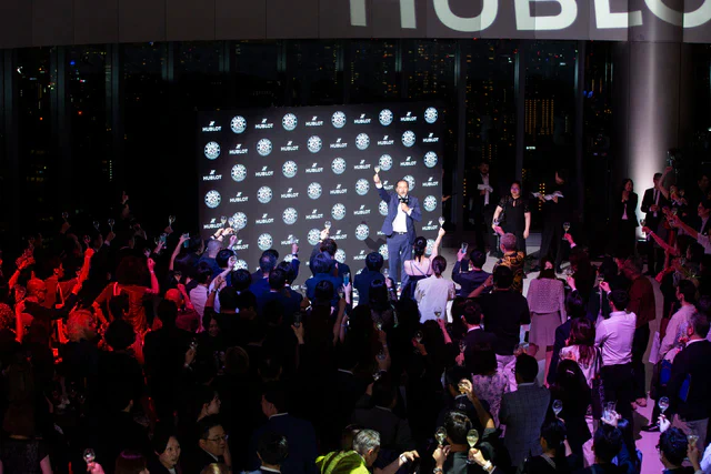 ウブロが東京で開催した「ビッグ・バン ナイト」華やかな20周年の祝宴