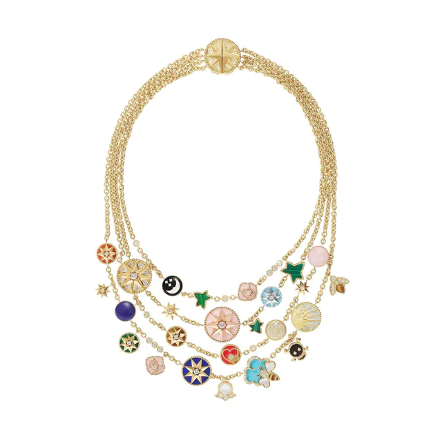 ディオール ファインジュエリー 旅と幸運を象徴する「ローズ デ ヴァン」に最新モデル登場