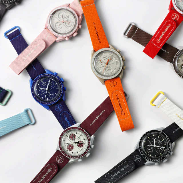 スウォッチ Bioceramic MoonSwatch に新作ラバーストラップが登場、オンライン限定で販売