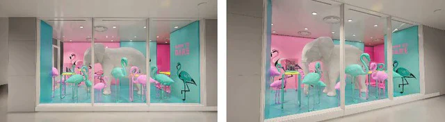 銀座に出現するターコイズとピンクの異空間、チューダーポップアップ