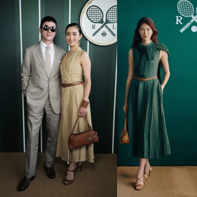 ラルフ ローレンが彩るウィンブルドンの風景、浅野忠信さん、森星さんも現地で観戦