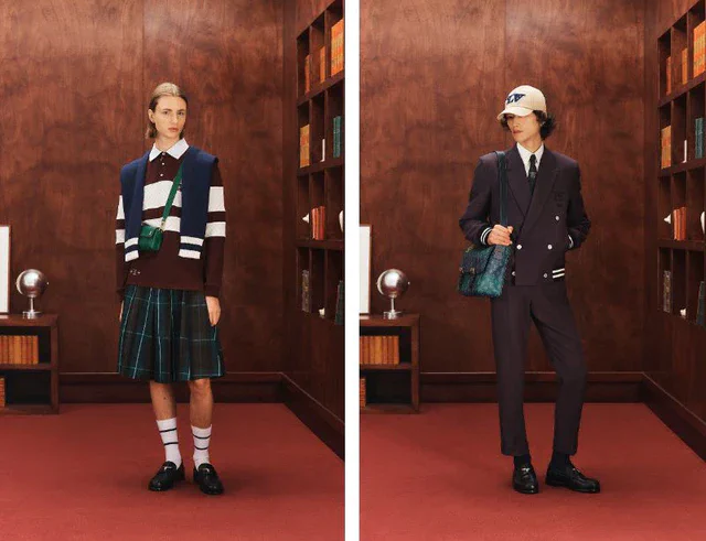 ルイ・ヴィトン メンズ・コレクション「LV FALL」のルックビジュアル：1