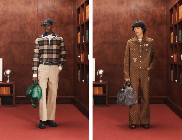 ルイ・ヴィトン メンズ・コレクション「LV FALL」のルックビジュアル：12