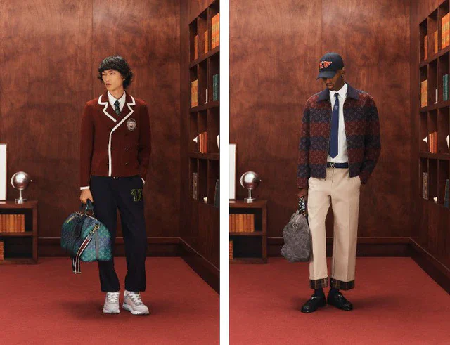 ルイ・ヴィトン メンズ・コレクション「LV FALL」のルックビジュアル：3