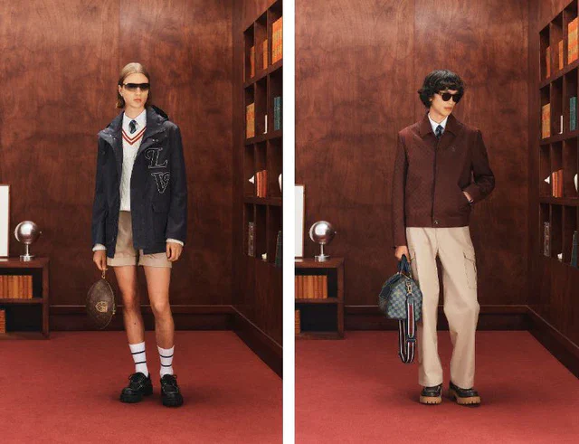 ルイ・ヴィトン メンズ・コレクション「LV FALL」のルックビジュアル：4