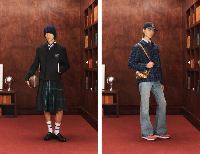 ルイ・ヴィトン メンズ・コレクション「LV FALL」のルックビジュアル：5
