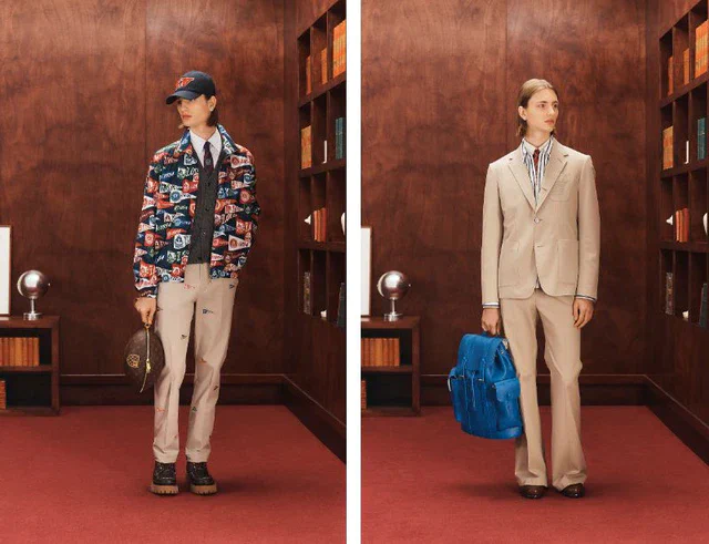 ルイ・ヴィトン メンズ・コレクション「LV FALL」のルックビジュアル：9