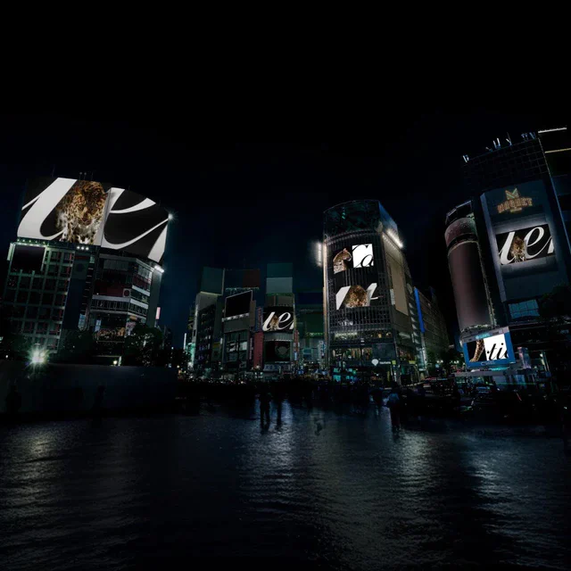 カルティエがメゾンの象徴「パンテール」を用いた新キャンペーン、渋谷から世界主要都市へ展開するプロジェクト