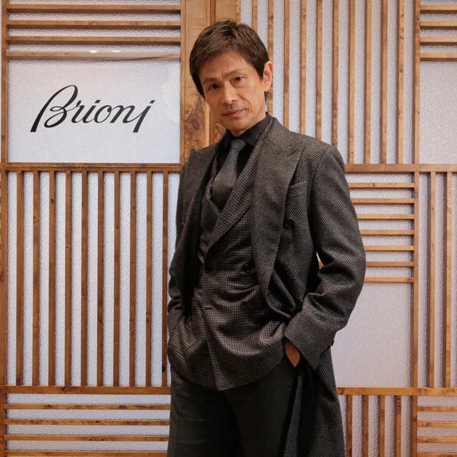 ブリオーニ 六本木ヒルズ店のグランドオープンに江口洋介、町田啓太、柳俊太郎ほか多数のゲストが来場