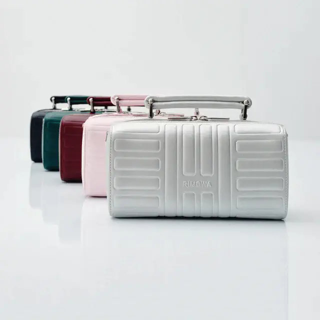 リモワ RIMOWA のDNAを初のレザーで再解釈した「Groove Collection」、ショッピング、ホーボー、クロスボディの4型で提案