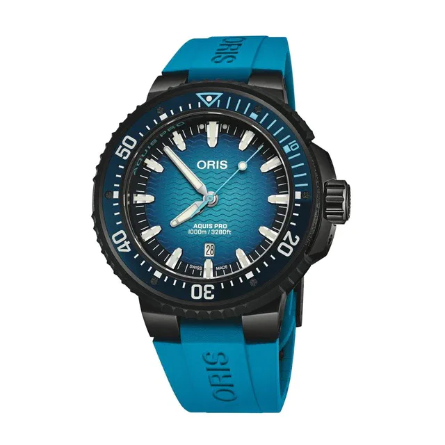 オリス Oris プロダイバーの声から生まれた「アクイス プロ 1000M」、極限の海に耐えるチタン製ボディと革新的RSS機構を搭載