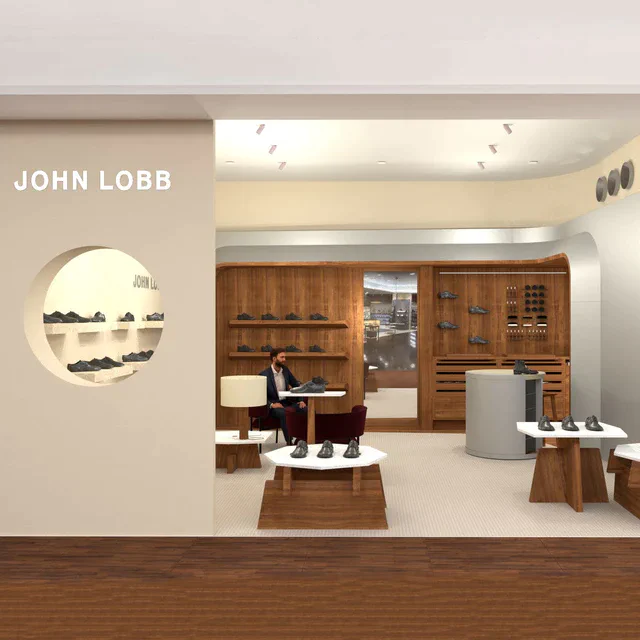 ジョンロブ 阪急メンズ大阪店が新装オープン、洗練と温もりが共存するサロンのような新空間