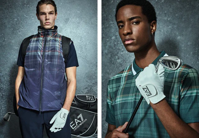 2025秋冬、エンポリオ アルマーニEA7が提案する軽快で都会的なゴルフウェア