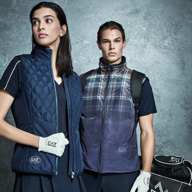 EA7 エンポリオ アルマーニの最新ゴルフウェア、秋冬のラウンドを軽やかに導くプレースタイルの新基準