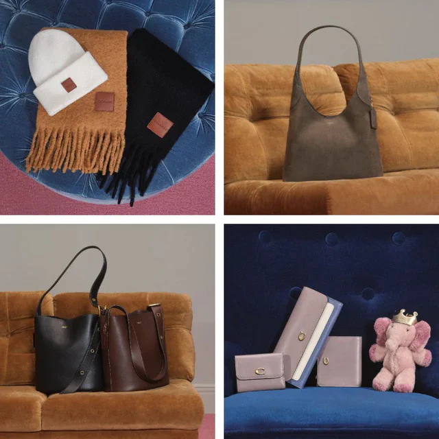 コーチのホリデー2025は、温かなストーリーと実用的なバッグが揃うシーズン