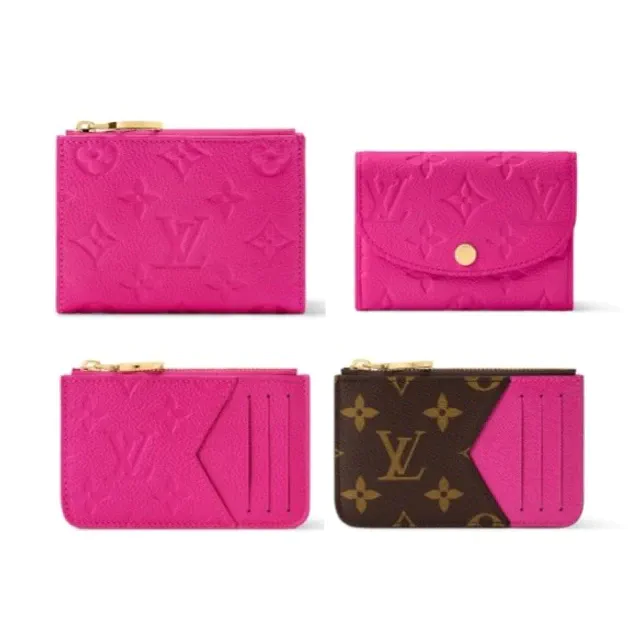 ルイ・ヴィトン 鮮やかなフローズンオーキッドカラーに染まる、新作ウィメンズウォレットとカードケース