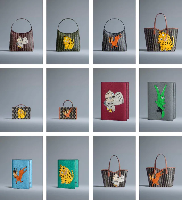 モワナ MOYNATのホリデー 2025、永井一正のLIFEシリーズを纏うトートとレザー小物がドーバー ストリート マーケット ギンザに集結