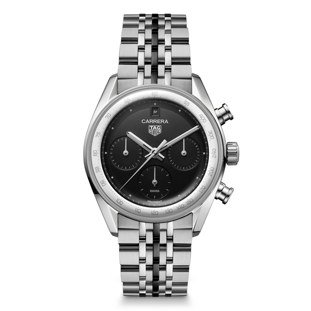 タグ・ホイヤー 藤原ヒロシ 伝説のコラボが再来、「カレラ クロノグラフ x フラグメント」研ぎ澄まされたモノクロームの衝撃