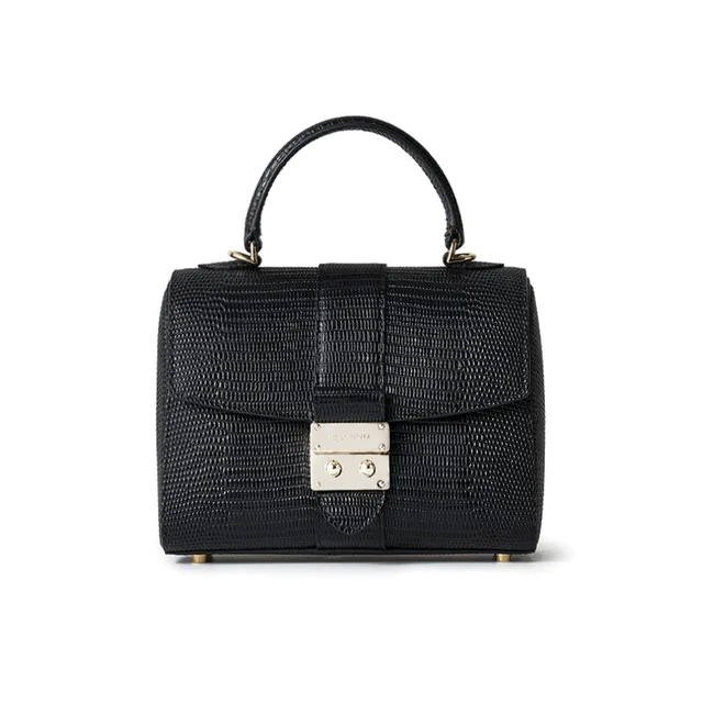 ボナベンチュラのウィンターコレクション「Luce Calda」、リザードエンボスレザーのバッグとウォレットで冬の装いをアップデート