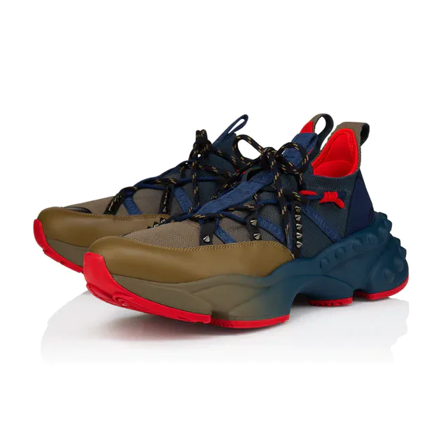 クリスチャン ルブタン 新作「Trailnrun / トレイルンラン」、レッドソールの美学でアップデートされたスニーカー