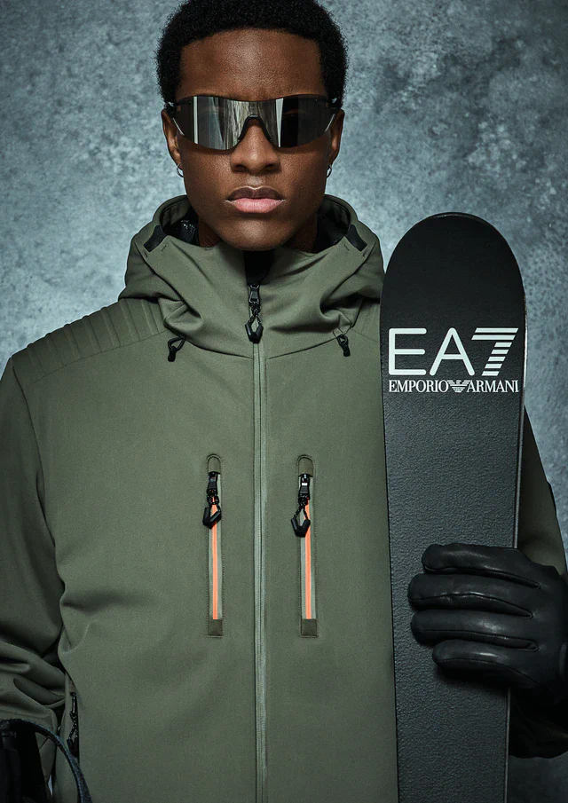 EA7 エンポリオアルマーニ スノージャケット(M) EMPORIO EMPORIO ARMANI アルマーニ アウター EA7 エンポリオアルマーニ メンズ