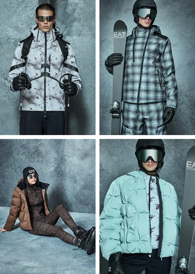 EA7 エンポリオ アルマーニが提案するスキー＆スノーボードウエア