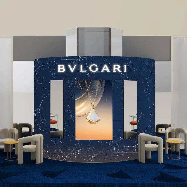 ブルガリ ホリデー ポップアップ、阪急うめだ本店で楽しむフェミニンなディーヴァ ドリームと没入型空間
