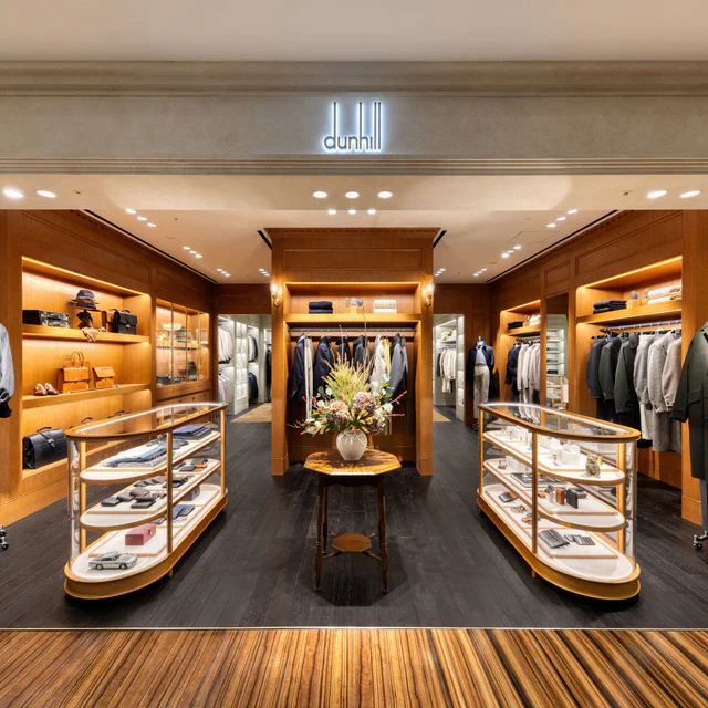 ダンヒル 阪急メンズ大阪店リニューアルオープン、ボードンハウス着想の新ブティックで出会う英国テーラリングとレザーグッズ