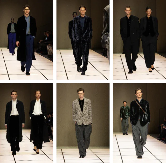 ジョルジオアルマーニ2026秋冬メンズ、レオ・デル・オルコが紡ぐ40年の記憶と新しいビジョンのコレクション