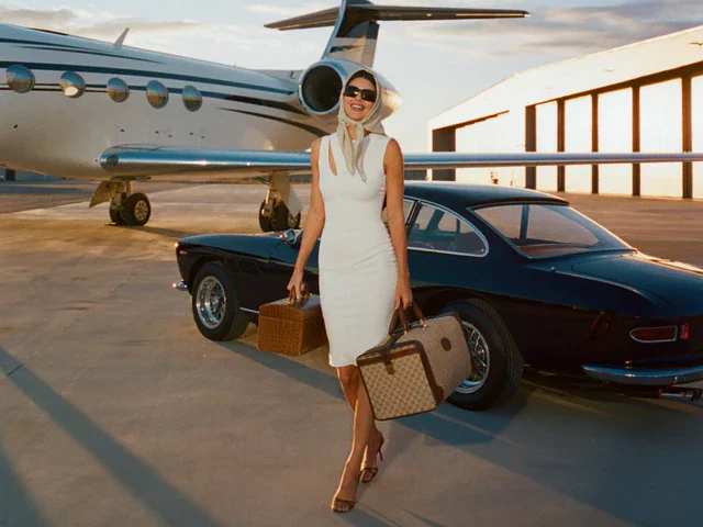 ケンダル・ジェンナーが持つグッチのアーカイブトラベルピース、スーパーボウルのCMで話題に