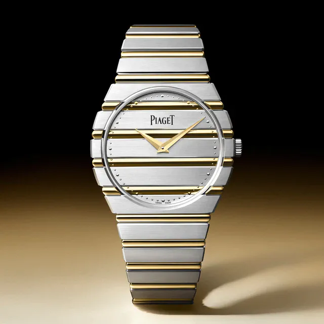 ピアジェ ポロ 79 ツートーン誕生、38mmケースと一体型ブレスレットで描く日常のエクストラレガンザ