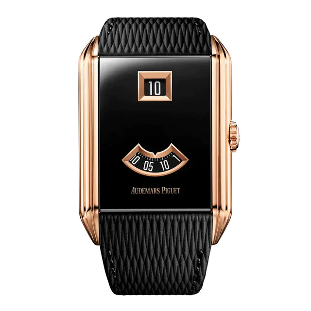 オーデマ ピゲ「ネオ フレーム ジャンピングアワー」を発表、ブラックPVDサファイアとジャンピングアワー機構が融合したタイムピース