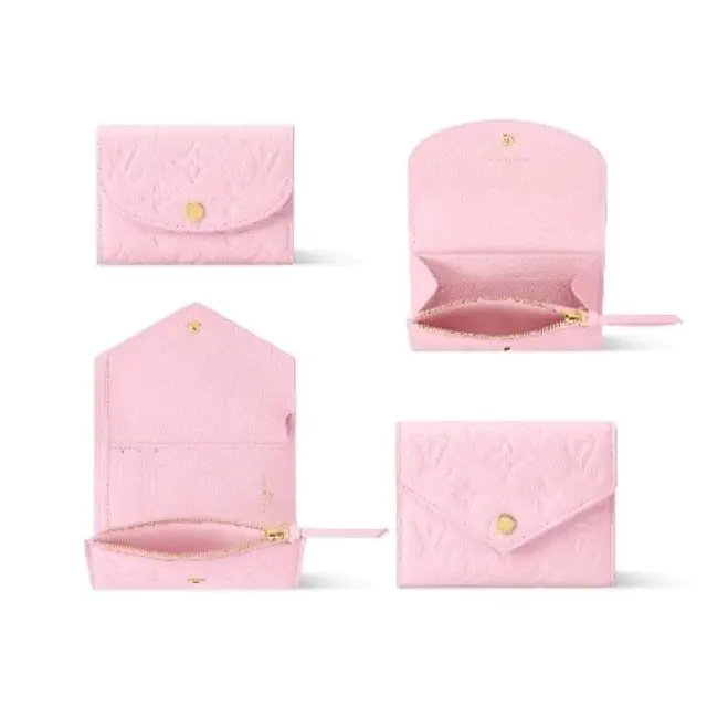 ルイ・ヴィトン コンフェッティピンクが彩る、新作モノグラム・アンプラント ウォレットとカードケース