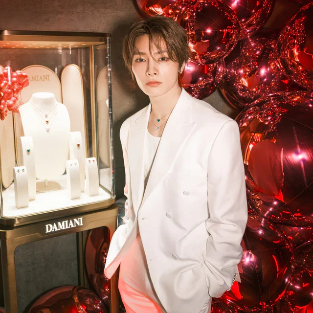 ダミアーニ I.N を迎えたバレンタインイベント、ベル エポックのハートコレクションが彩る表参道の一夜