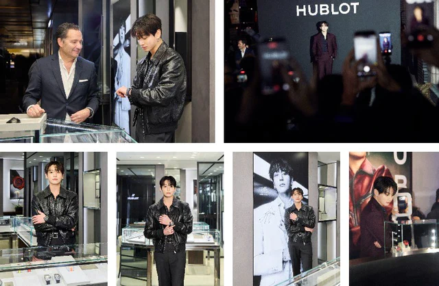 ウブロ、ソウルでジョングクのグローバル ブランド アンバサダー就任を祝福、時計と音楽の融合イベント