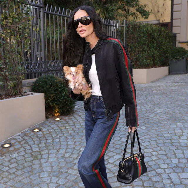 グッチの新アイコン「ボルセット」を手にしたデミ・ムーア、時代を超越したモダンクラシック