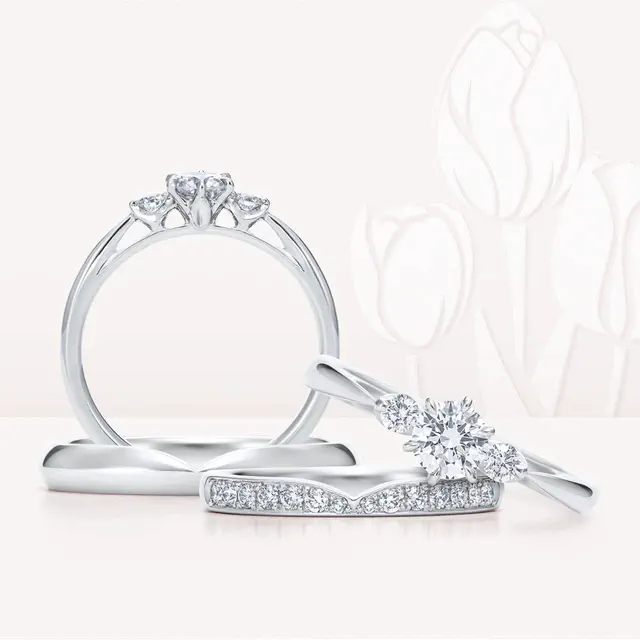 ロイヤル・アッシャー が贈る新作ブライダルジュエリー、オランダの情景を映す優美な輝き