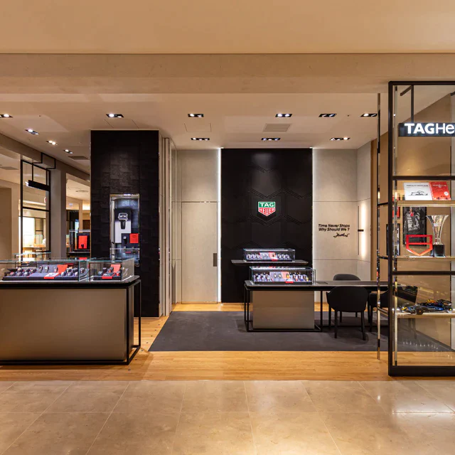 タグ・ホイヤー  梅田阪急のブティックが刷新、面積を拡張した旗艦ショップが始動