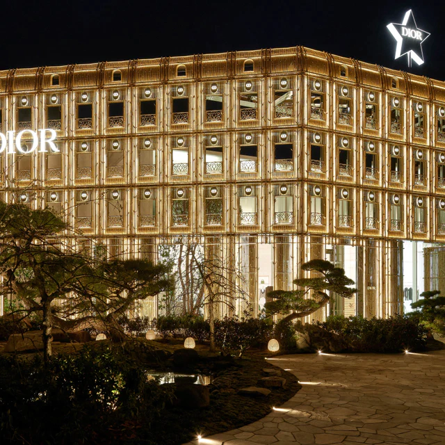 ディオール 代官山に誕生した「ディオール バンブー パビリオン」、特設LINEアプリが導くアートと美食の体験