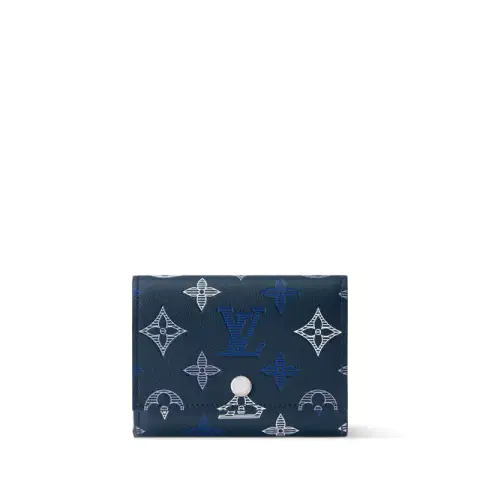 ルイ・ヴィトン：ヴィクター·ウォレット モノグラム·シャドウ カーフレザー