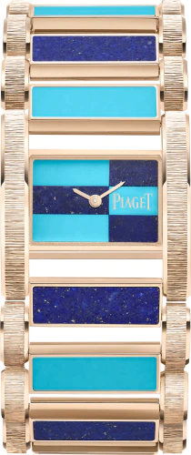 ピアジェ G0A50258「グラフィック イリュージョン」（ターコイズ＆ラピスラズリ文字盤）