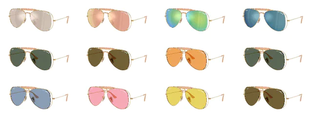 日常を鮮やかに彩るカラーレンズ、ドルチェ＆ガッバーナの感性が吹き込まれたレイバン