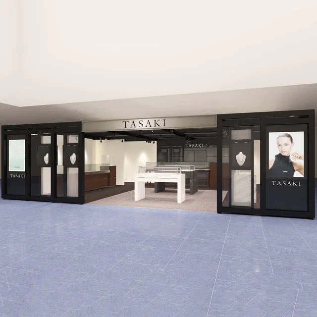 TASAKI 羽田空港第3ターミナルに期間限定ストアをオープン、旅立ちの空に輝きを添えるパールとダイヤモンド