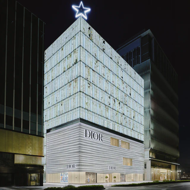 ディオール 新たに誕生する 「ハウス オブ ディオール 心斎橋」、藤本壮介の建築とクチュールの精神が響き合うアートと美食の拠点