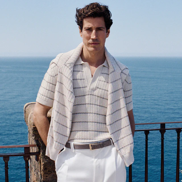 ブリオーニ Brioni が放つ最新のリゾートスタイル、夏の日常を優雅に彩るRivieraカプセルコレクション