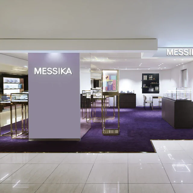 メシカ 横浜高島屋にブティックをオープン、象徴的なムーヴコレクションなどの名品が集う