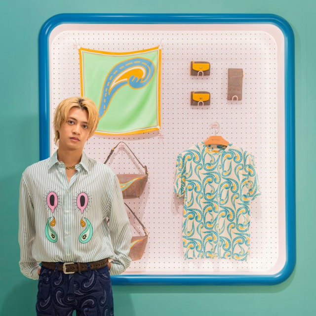 エトロが髙橋海人と手掛ける特別なカプセルコレクション、ポップアップストアが東京・大阪の2都市で同時オープン