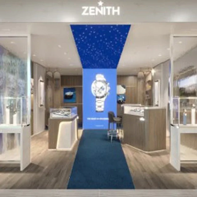 ゼニス ブティック そごう横浜店オープン、コレクションウォールと「Starry Sky」で彩る新店舗